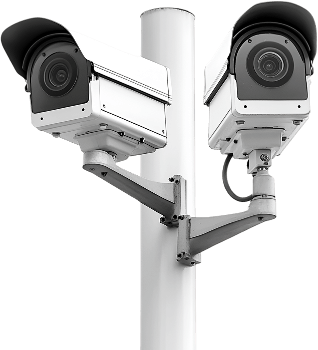 Professional CCTV security camera installation